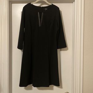 Dennis by Denis Basso Black Dress- Size 10